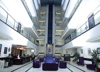 Lobby at Hotel Amber Residency in Hoshiarpur